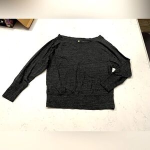 Xersion Womens Off Shoulder Sweatshirt, size large, like new!